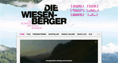 Desktop Screenshot of diewiesenberger.ch